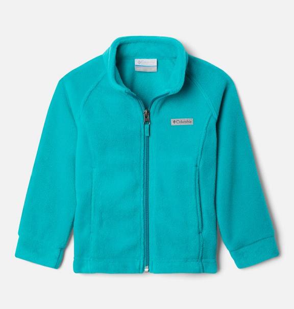 Columbia Benton Springs Fleece Jacket Blue For Girls NZ73956 New Zealand